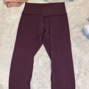Cropped lululemon align size 6
